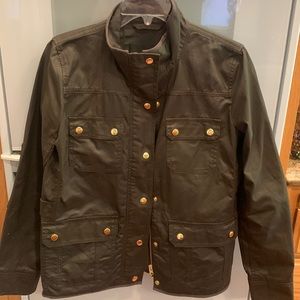 JCREW jacket - beautiful green olive color